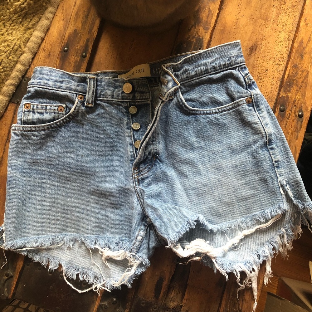 Vintage 90’s Gap Denim button fly cutoffs